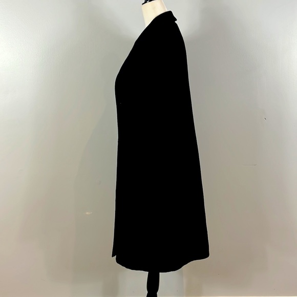 D. Exterior Black Wool Knit Sweater Jacket made in Italy - Picture 6 of 17